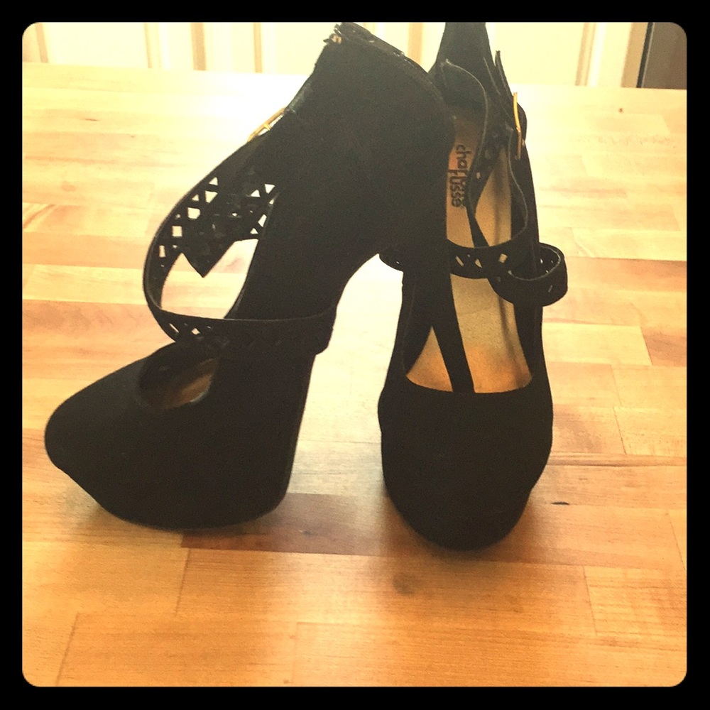 Women’s Charlotte Russe Strappy Pumps